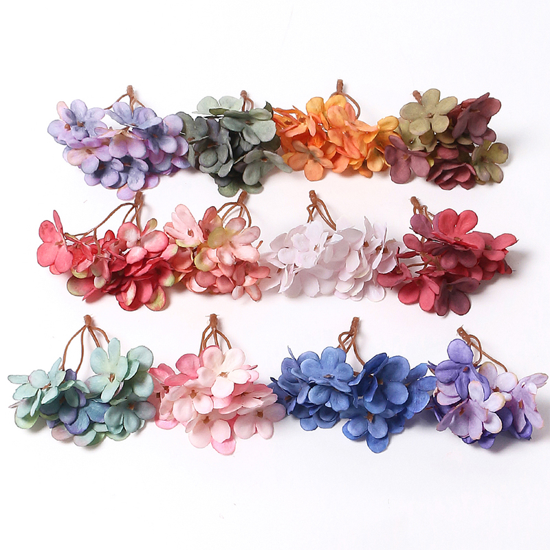 Baby Breath Dried - 10/15Pcs 인공 꽃 액세서리 홈 장식