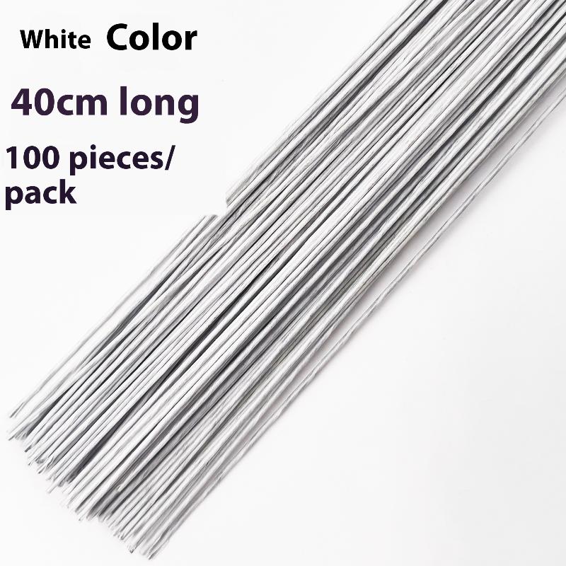 Florist Supply Bulk - 뜨거운 판매 100Pcs 40cm 꽃 와이어