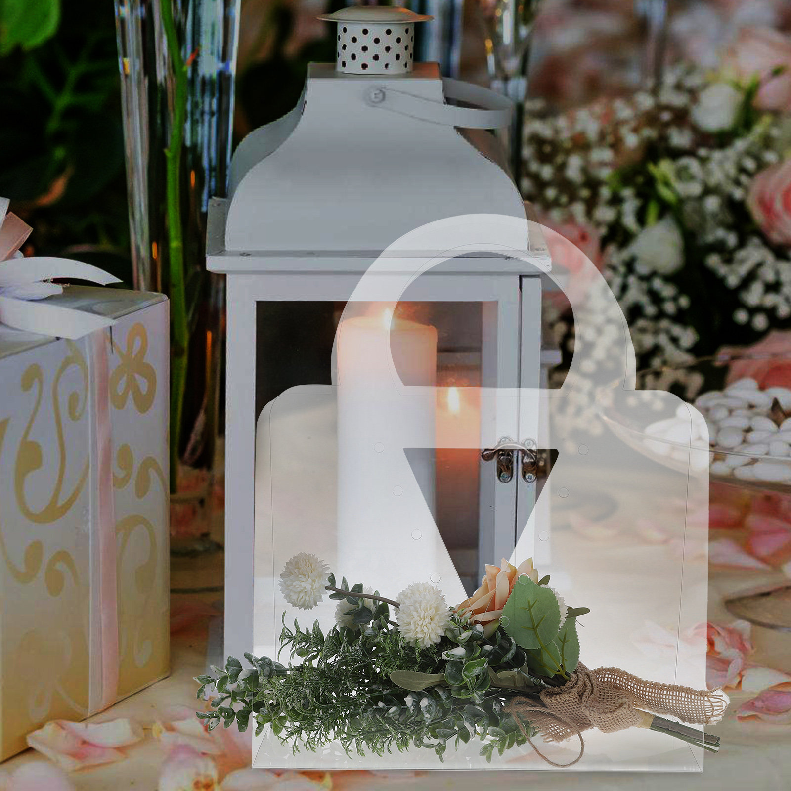4Pcs 꽃다발 선물 가방 꽃집 용품을위한 투명한 꽃  - Florist Supply Shop 리뷰 및 가격