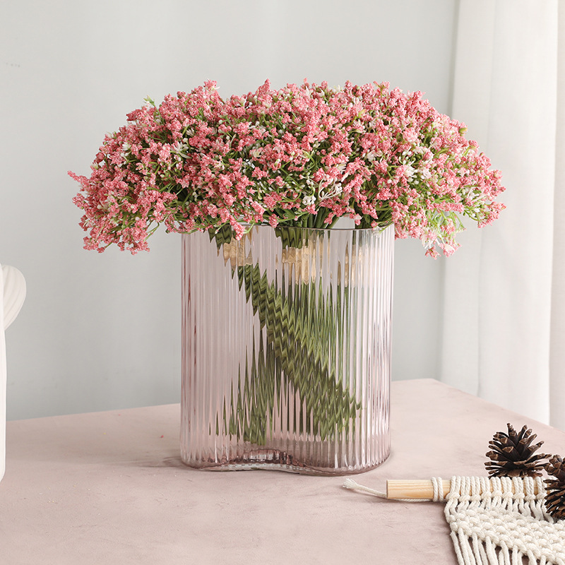 16pcs 인공 꽃 흰색 Gypsophila 웨딩 신부 - Baby Breath Dried 리뷰 및 가격