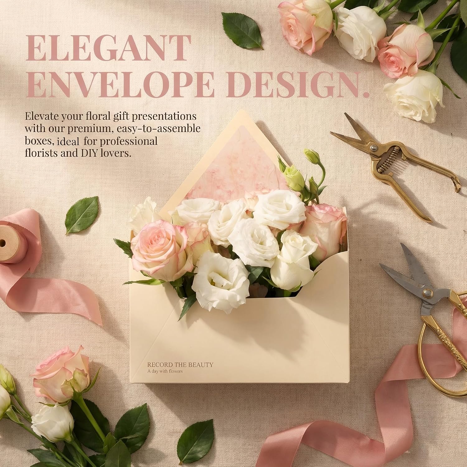 5-20PCS 꽃다발 포장을위한 발렌타인 봉투 꽃 상자 - Florist Supply Shop 리뷰 및 가격