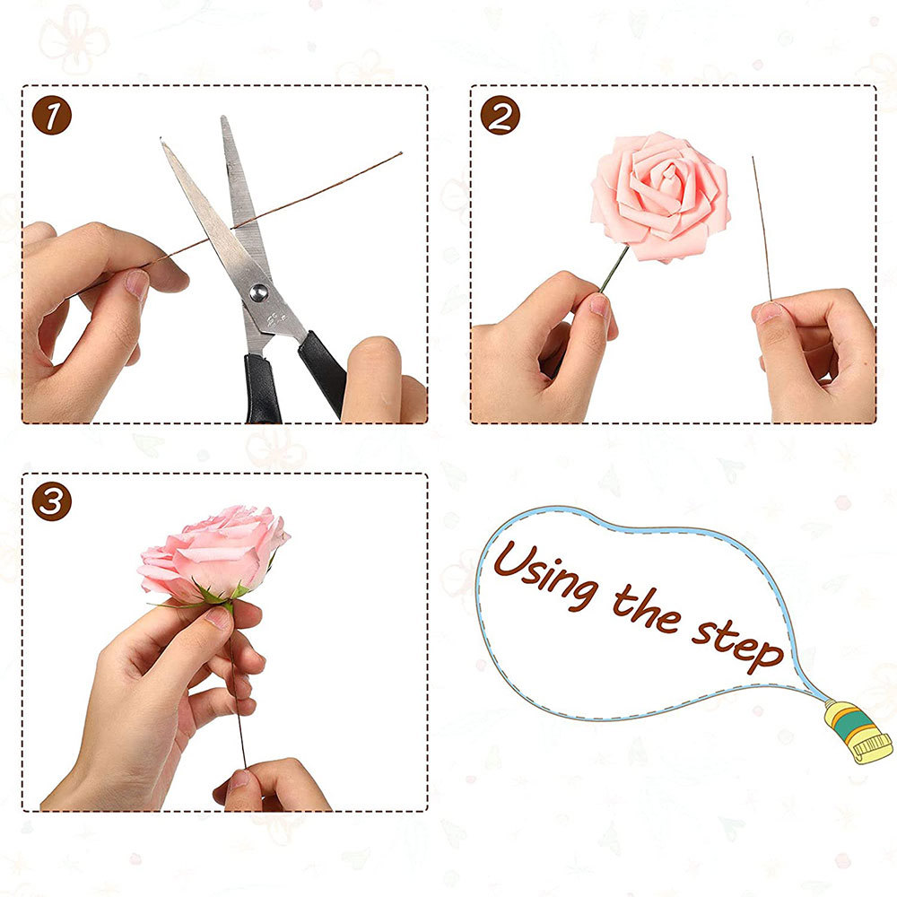 꽃꽂이 및 DIY 공예 스템 와이어, 플로리스트 꽃꽂이 - Florist Supply Bulk 리뷰 및 가격