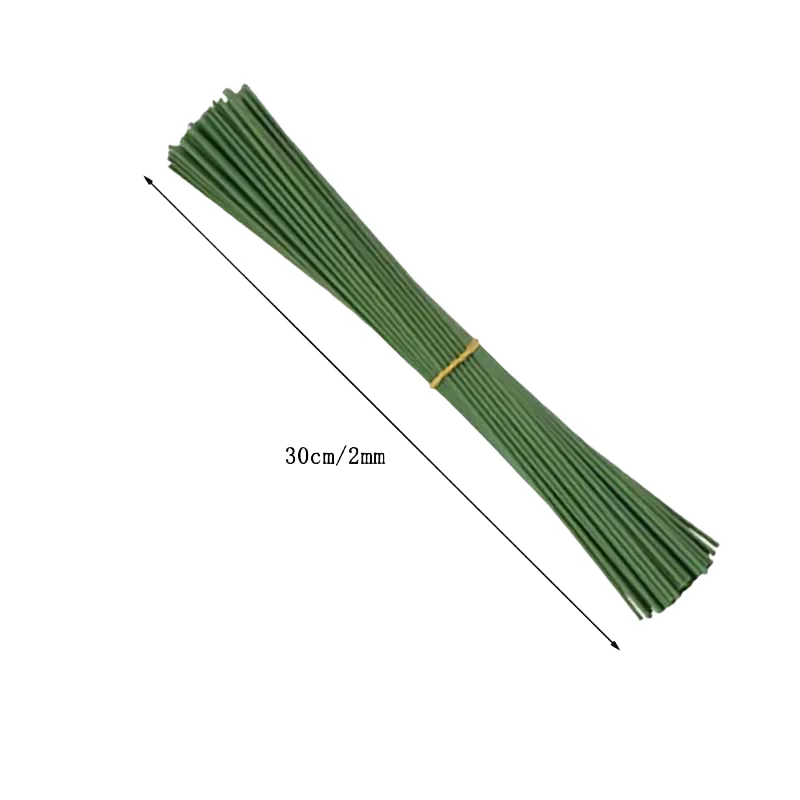 22/20 게이지 연두색 꽃무늬 와이어 줄기, 조화 제 - Florist Supply Bulk 리뷰 및 가격