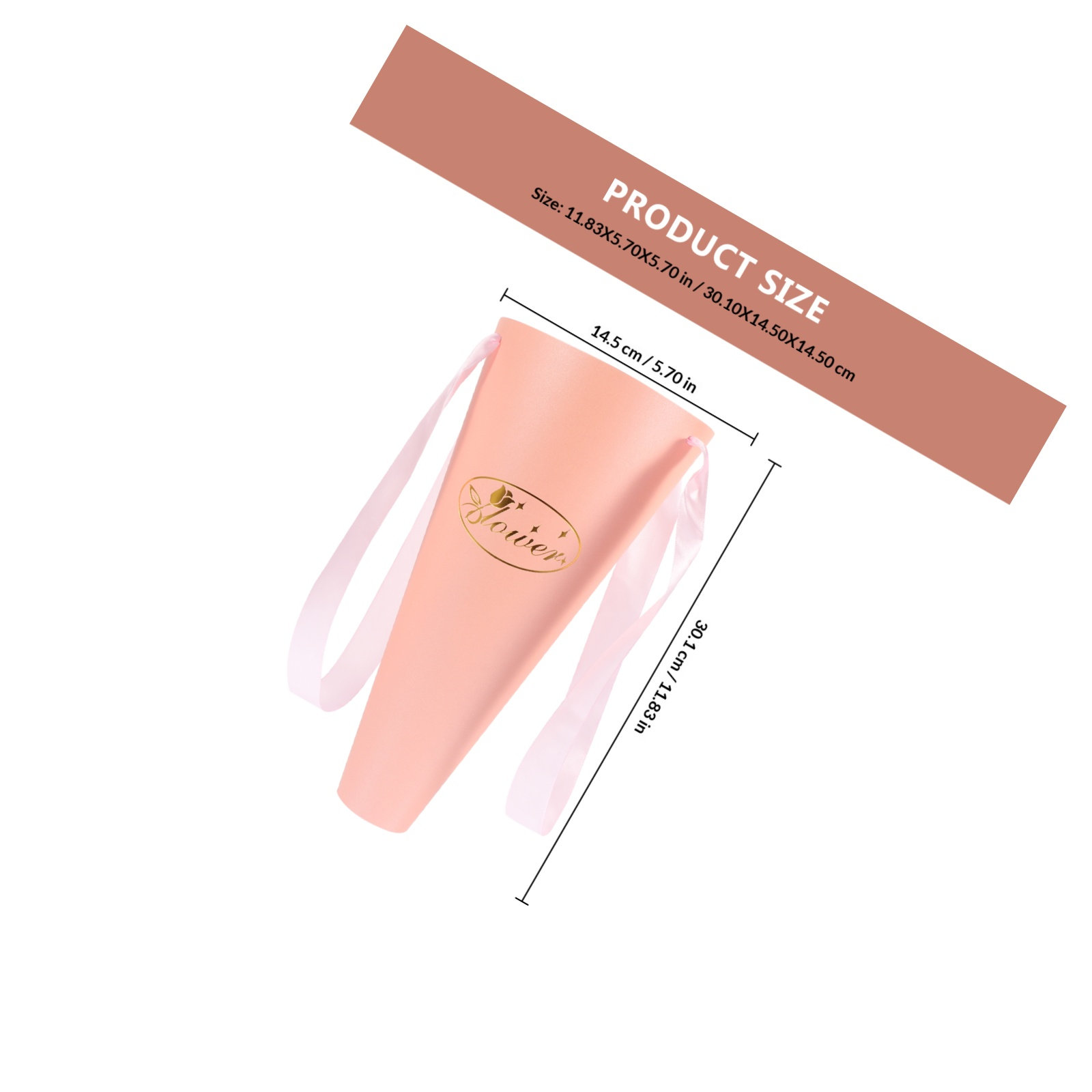 6Pcs 꽃 꽃다발 가방 꽃집 상점을위한 세련된 휴대용 - Florist Supply Shop 리뷰 및 가격