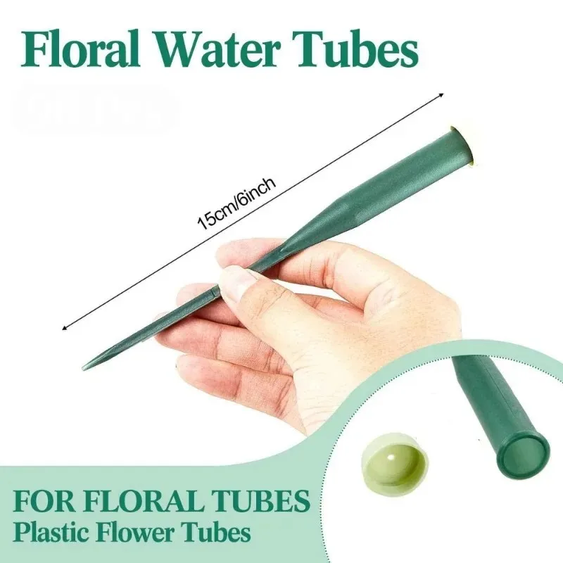 최고급 60개 꽃병용 물통 고무 캡 포함 신선한 꽃 물 - Quality Florist Supply 리뷰 및 가격