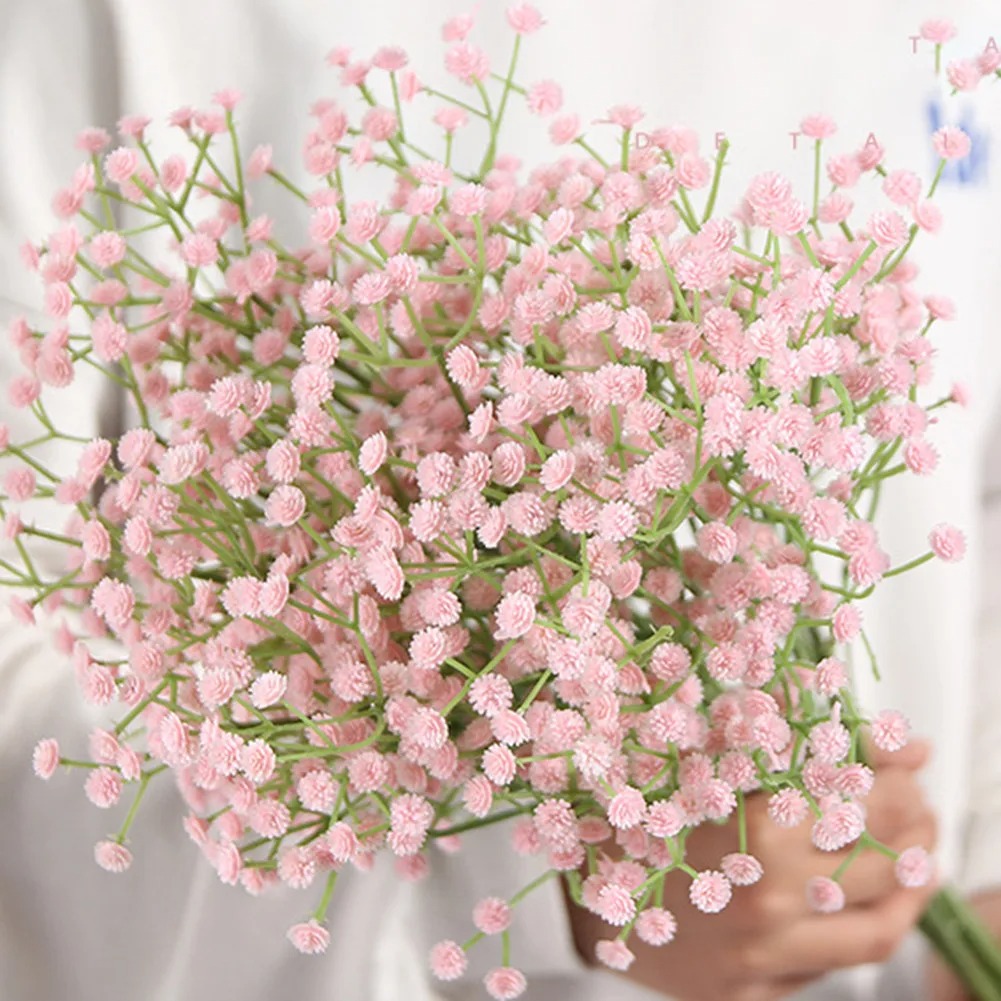 108 헤드 인공 꽃 플라스틱 Gypsophila DI - Baby Breath Dried 리뷰 및 가격