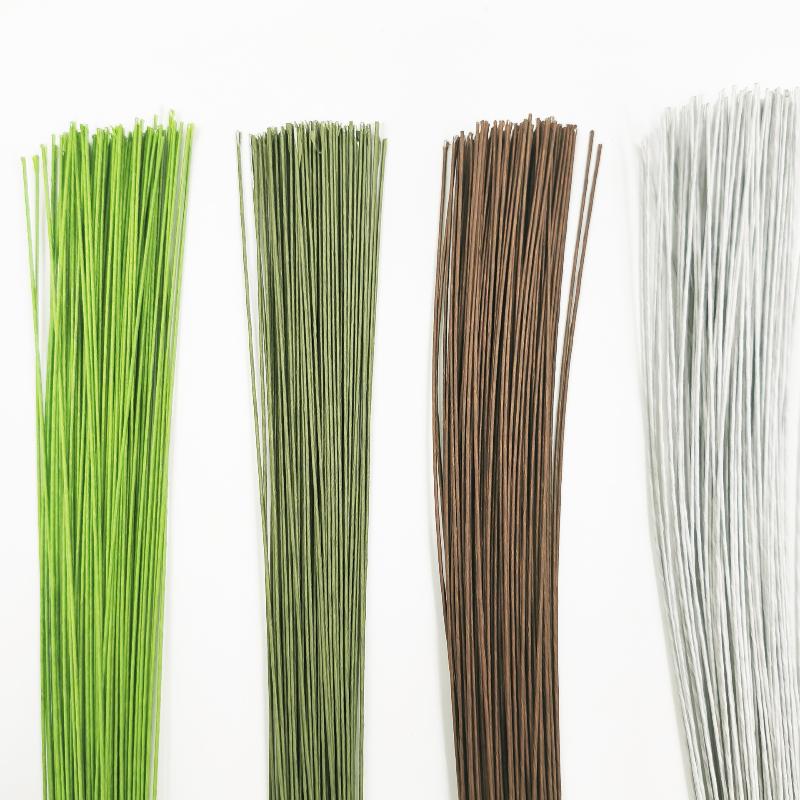 뜨거운 판매 100Pcs 40cm 꽃 와이어 줄기 인공 - Florist Supply Bulk 리뷰 및 가격